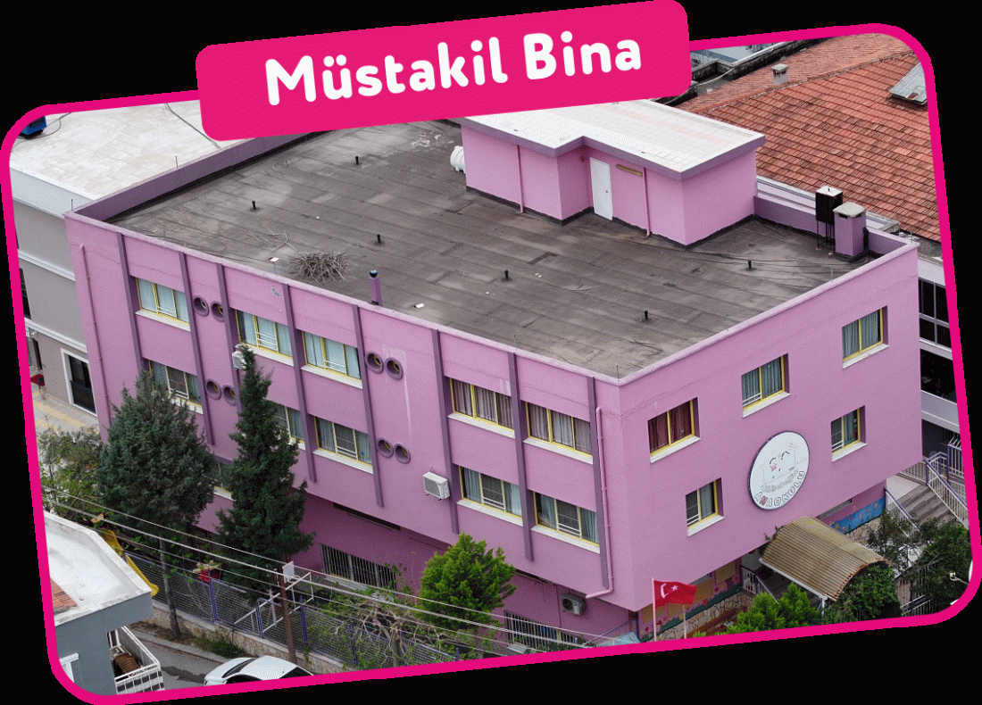 Gülbebeğim Anaokulu'nun müstakil binası — Bornova Atatürk Mahallesi